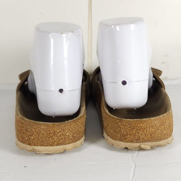 Birkenstock Women's Madrid EU 38 US 7 Light Pink Birko-Flor Slide Sandals Shoes - Picture 10 of 14